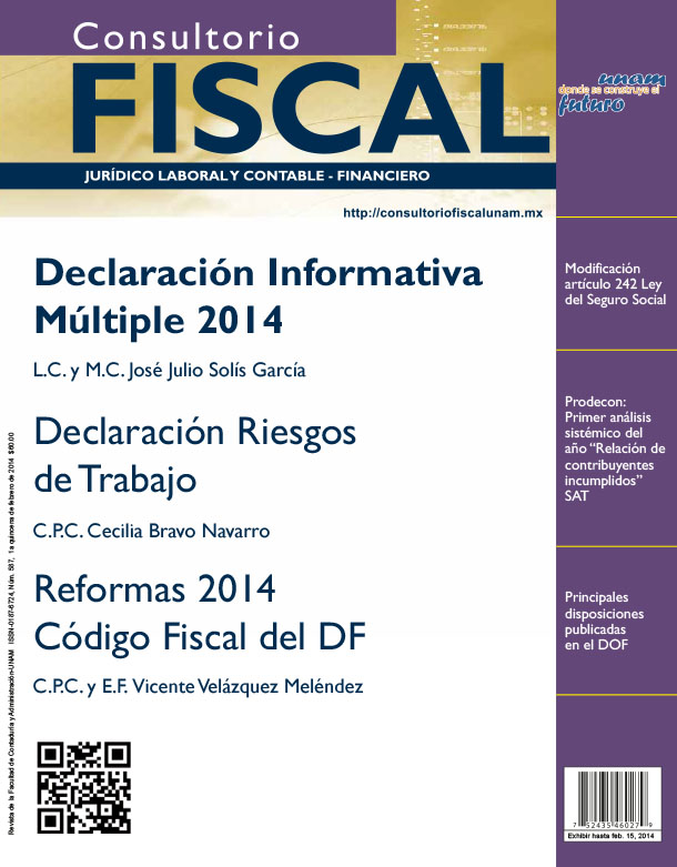 Declaración Informativa Múltiple 2014
