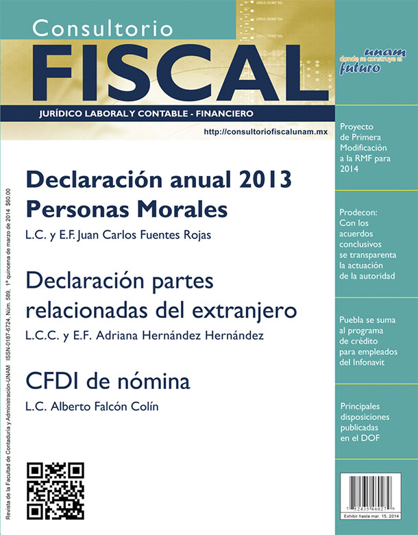 Declaración anual personas morales 2013
