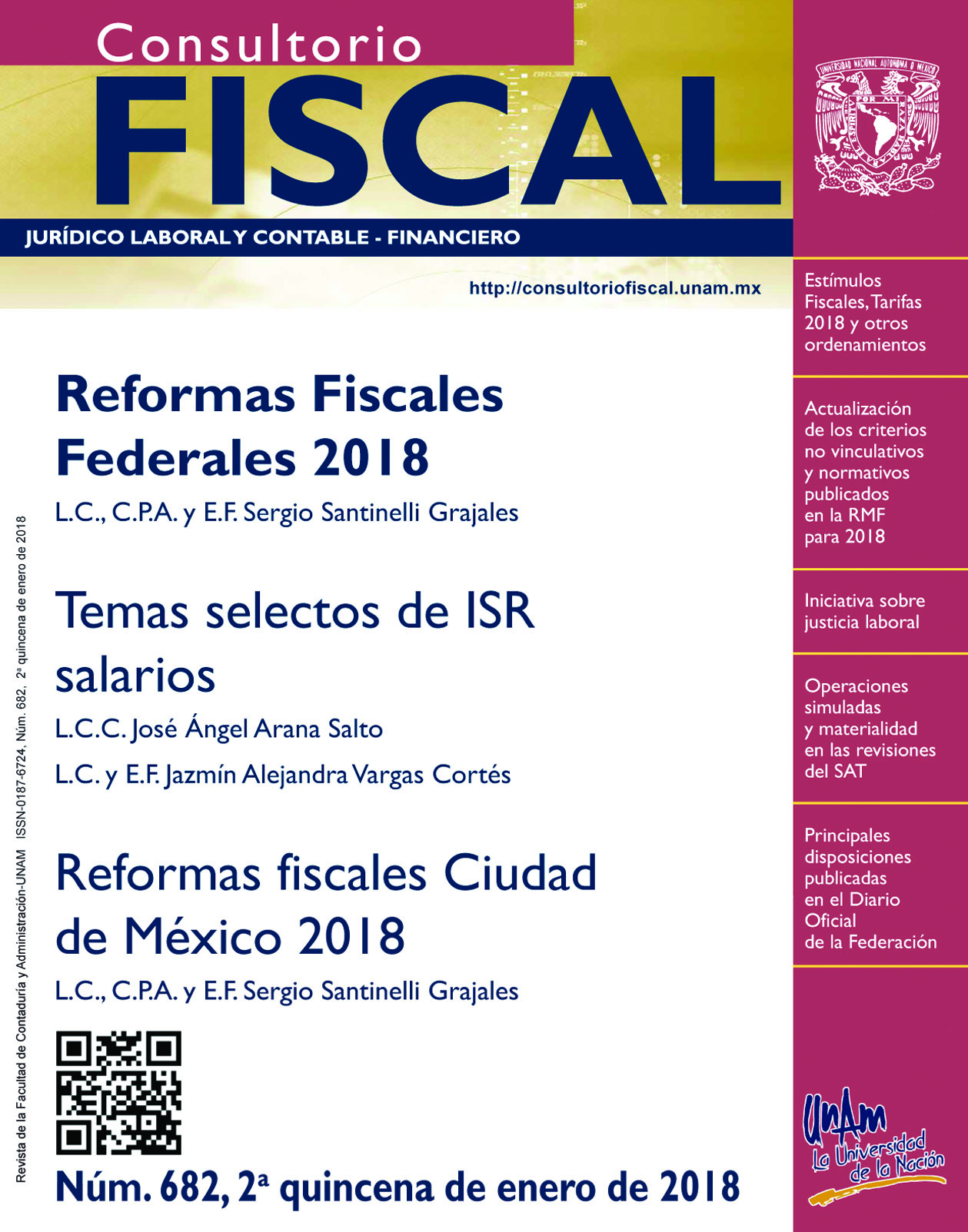 Reformas Fiscales Federales 2018