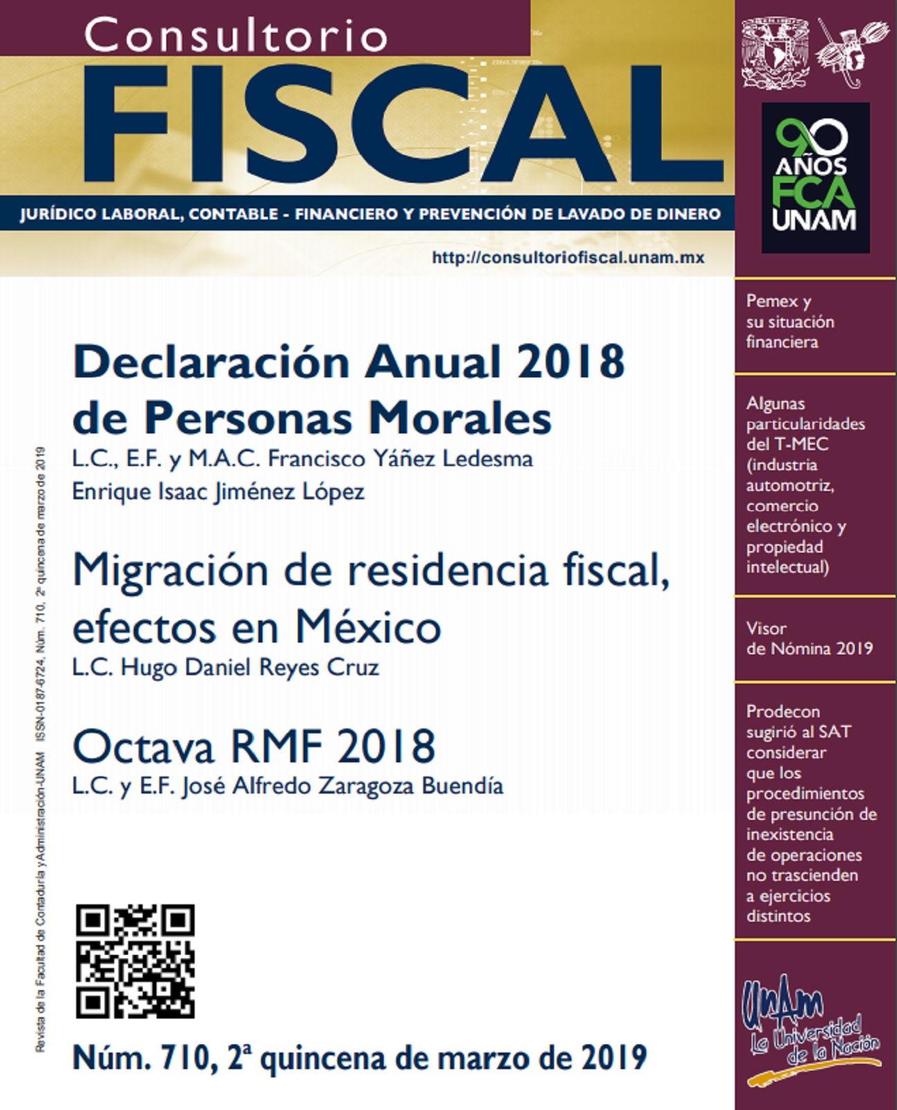 Declaración Anual 2018 de Personas Morales