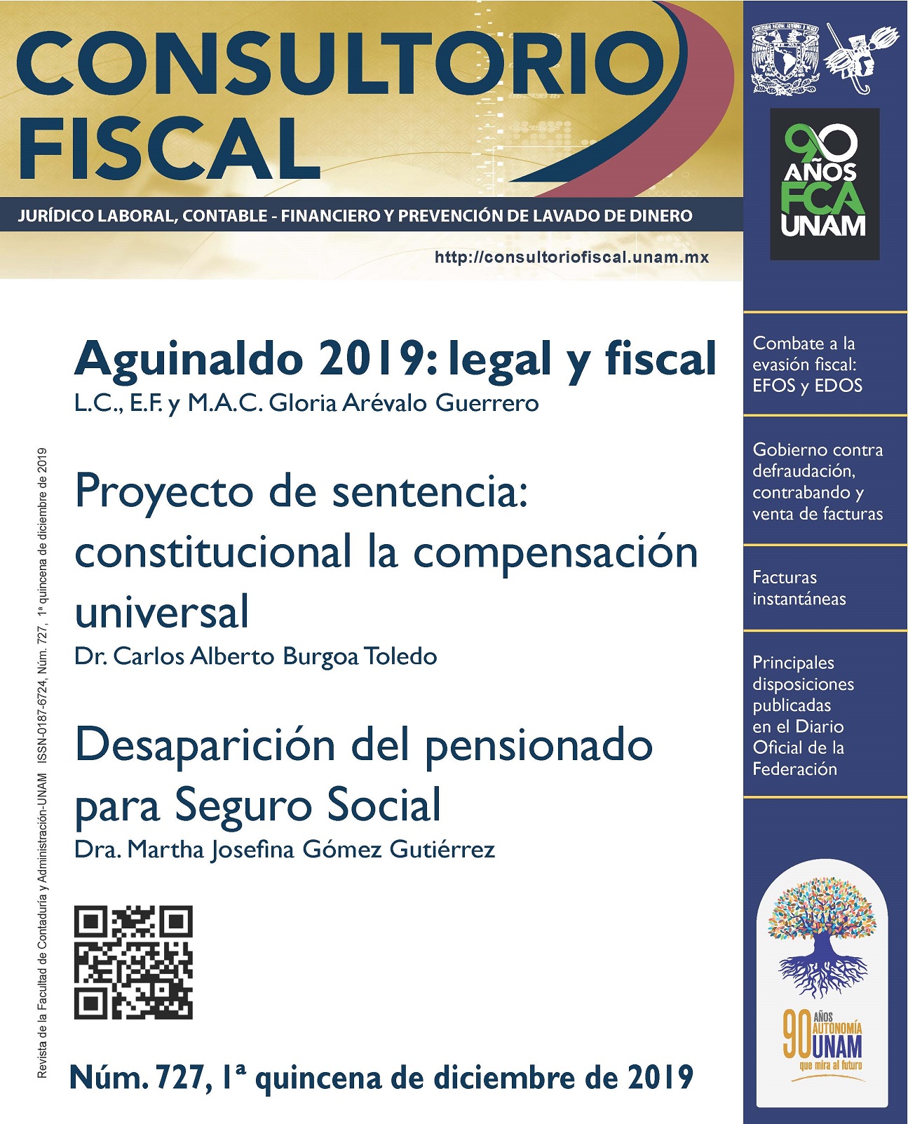 Aguinaldo 2019: legal y fiscal
