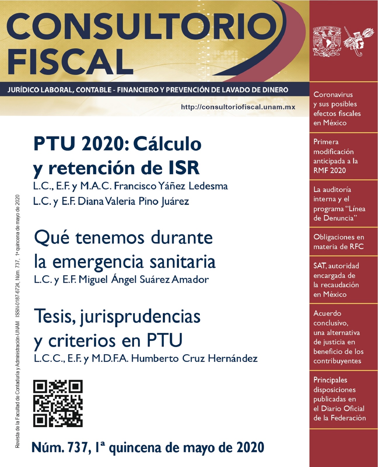 PTU 2020: Cálculo y retención de ISR