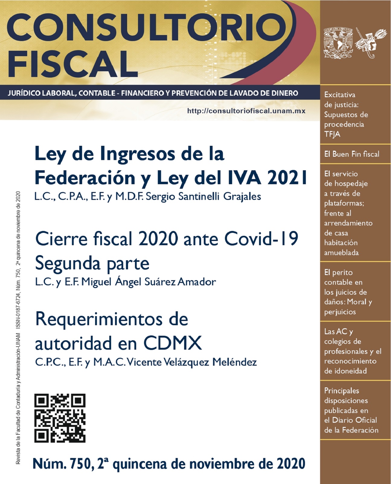 Ley de Ingresos de la Federación y Ley del IVA 2021