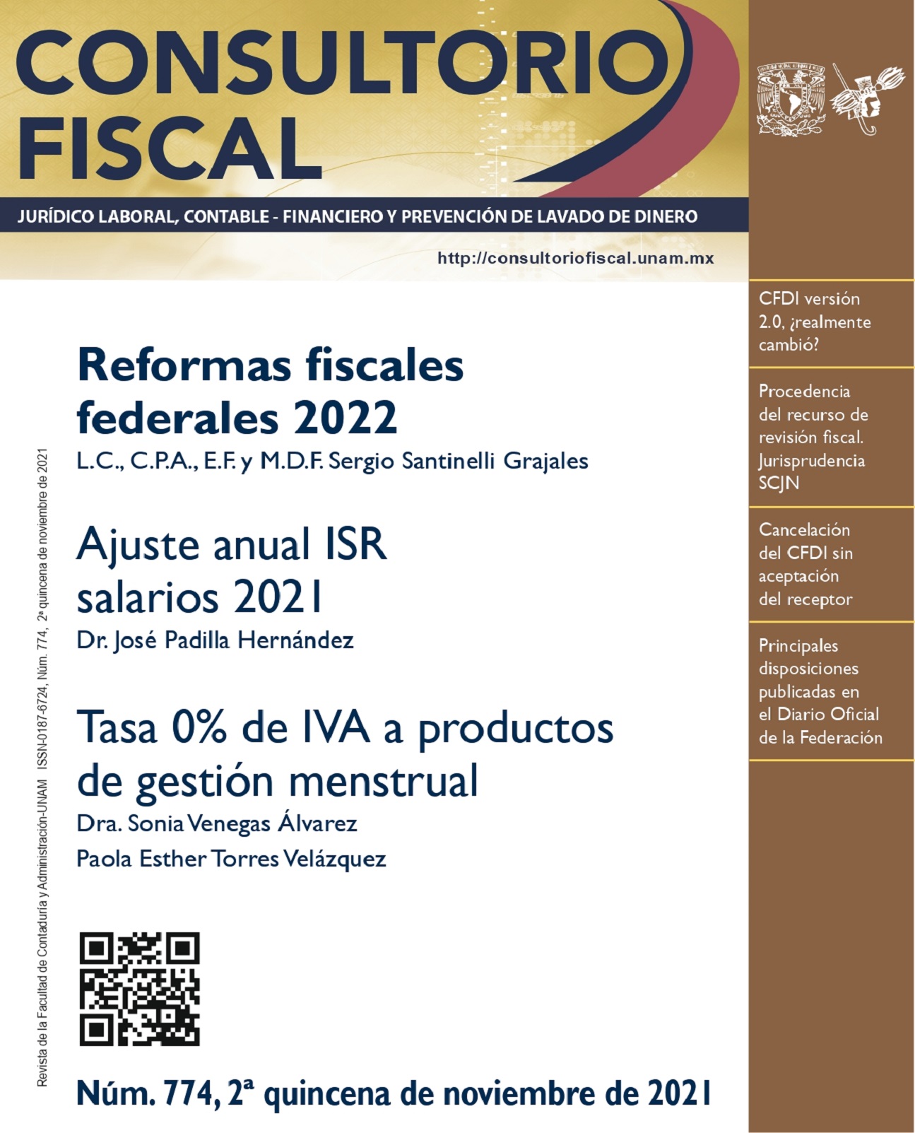 Reformas fiscales federales 2022