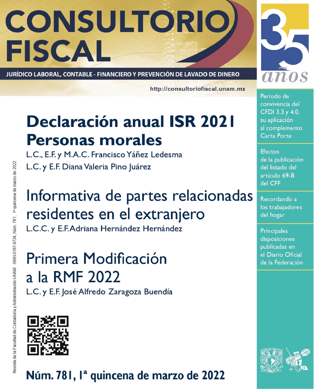 Declaración anual ISR 2021 Personas morales