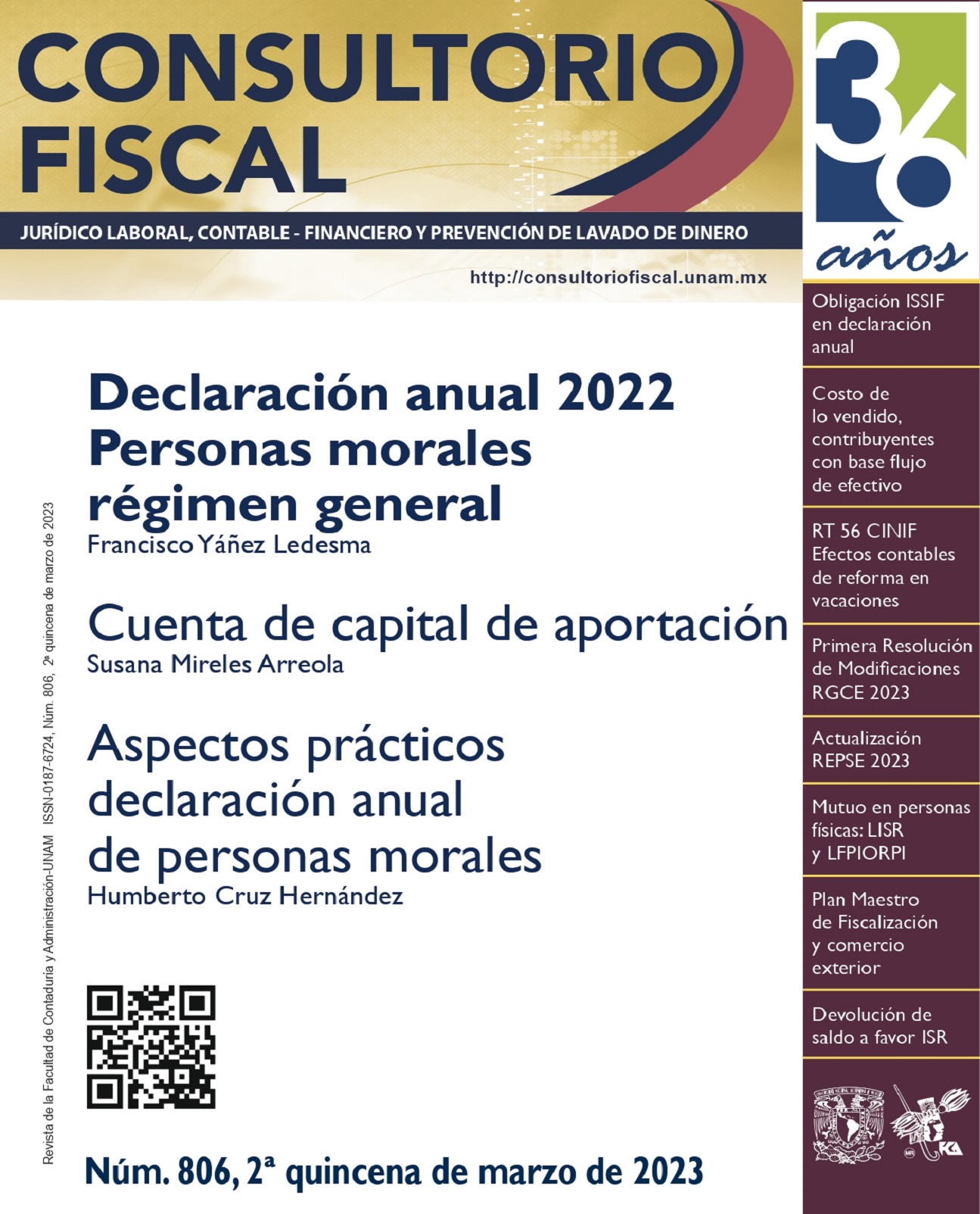 Declaración anual 2022 Personas morales régimen general
