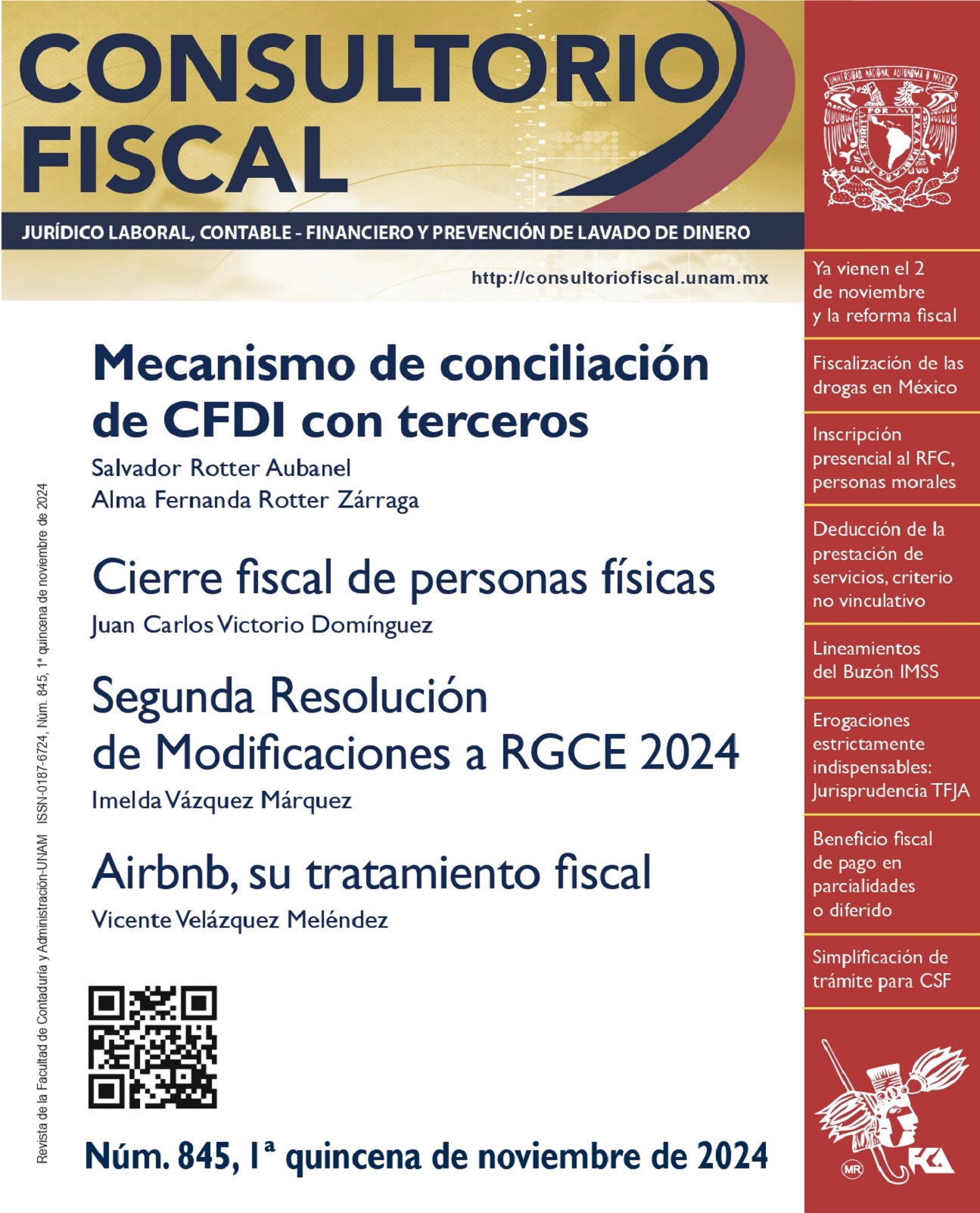 Mecanismo de conciliación de CFDI con terceros