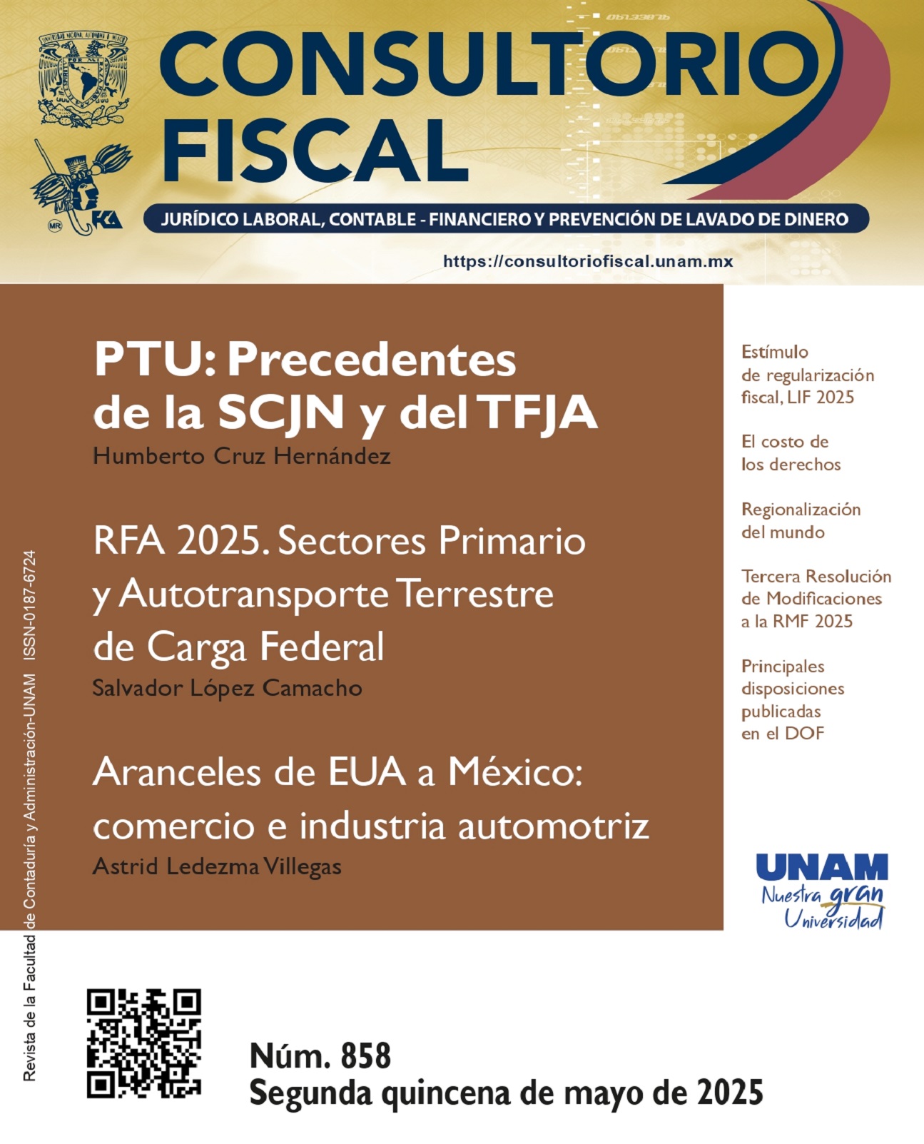 PTU: Precedentes de la SCJN y del TFJA